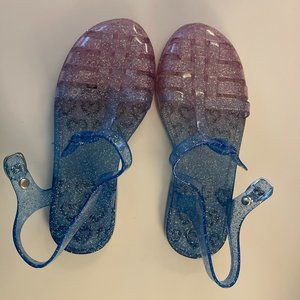 Old Navy Jelly Sandals Girls Size 2